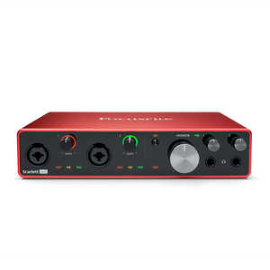 FOCUSRITE オーディオインターフェイス 3rd Gen Scarlett8i6 Focusrite Scarlett8i6(gen3)