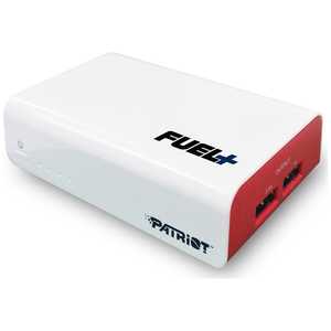 PATRIOT タブレット／スマートフォン対応［USB microB／USB給電］　USBモバイルバッテリー  2.5A(7800mAh・2ポート・ホワイト)　PCPB78002 PCPB78002