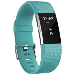 FITBIT ウェアラブル端末 心拍計＋フィットネス リストバンド Sサイズ　ティール FB407STES-JPN