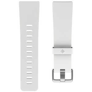 FITBIT Fitbit フィットビット Versa 専用 純正 交換用 クラシック FB166ABWTL ホワイト Lサイズ