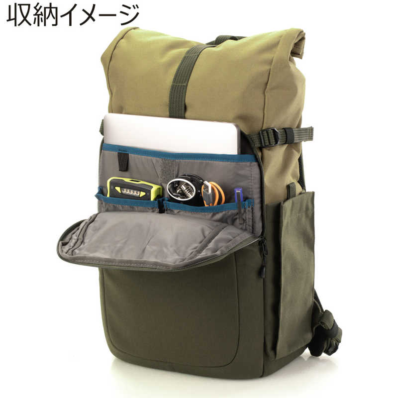 テンバ テンバ カメラバック TENBA Fulton v2 14L Backpack - Tan/Olive (10～15L) 637-734 637-734