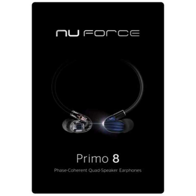 NUFORCE NUFORCE イヤホン カナル型 [φ3.5mm ミニプラグ] PRIMO8 PRIMO8