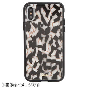SONIX iPhone X用 TORT LUXE CASE 276-0171-0011 BLACK PEARL