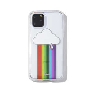 SONIX iPhone 11 Pro 5.8インチ Clear Coat Rhinestone Cloudy 290-0247-0011