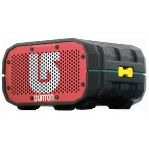 BRAVEN Bluetoothスピーカー BRV-1 BURTON Red／Black 防水  BRV1BER