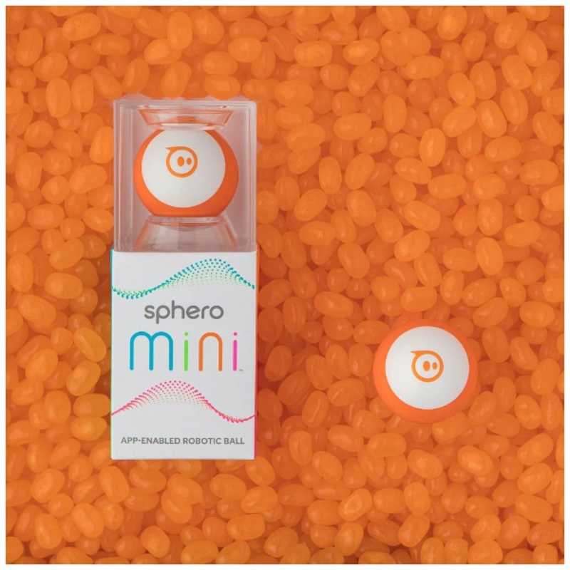 SPHERO SPHERO 〔スマートトイ＋プログラミング学習〕　Sphero Mini　オレンジ　M001OAS M001OAS M001OAS