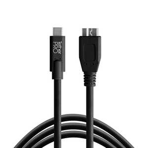 テザーツールズ USBケーブル TetherPro USB-C to 3.0 Micro-B15(4.6m) BLK  CUC3315-BLK