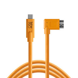 テザーツールズ USBケーブル TetherPro USB-C to 3.0 Micro-B Right Angle15(4 CUC33R15-ORG テザーツールズ USBケーブル TetherPro USB-C to 3.0 Micro-B Right Angle15(4 CUC33R15-ORG