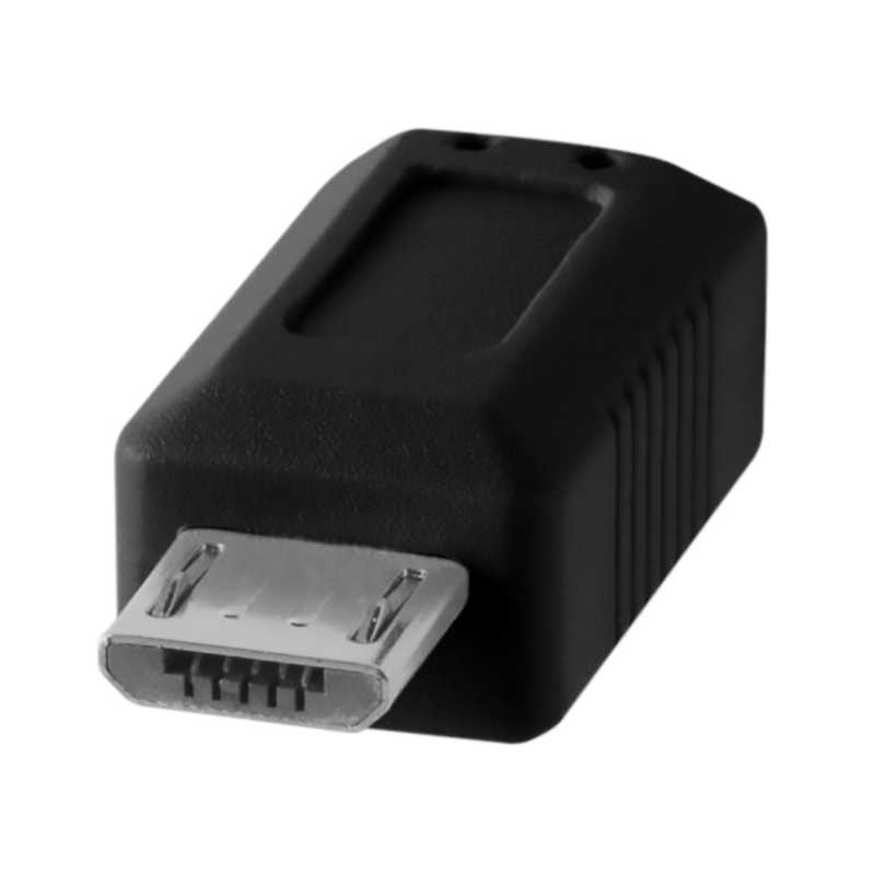 テザーツールズ テザーツールズ USBケーブル etherPro USB-C to 2.0 Micro-B 5-Pin15(4.6m) CUC2515-BLK CUC2515-BLK