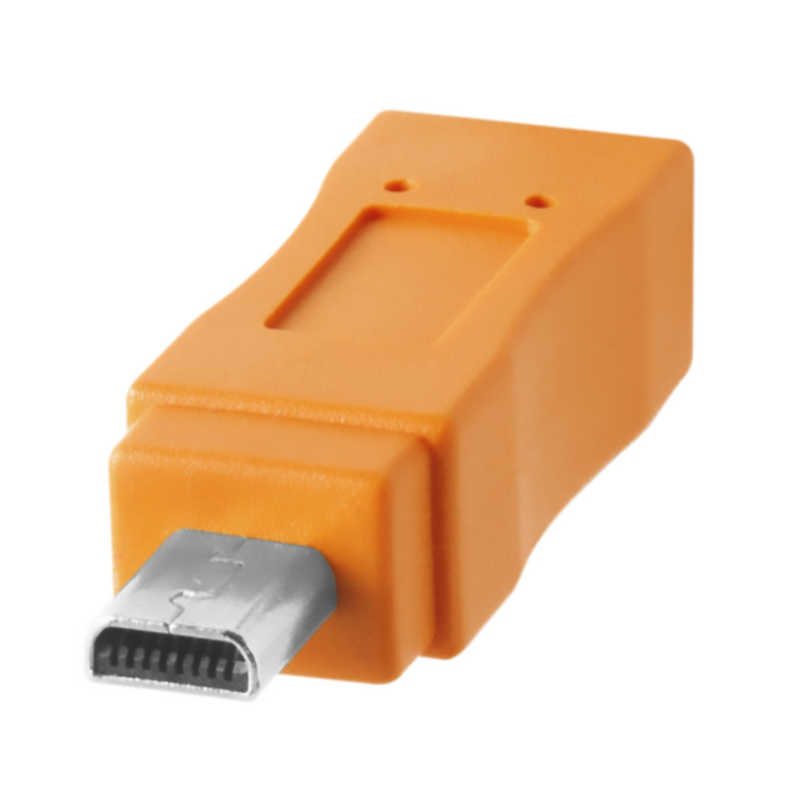 テザーツールズ テザーツールズ USBケーブル TetherPro USB-C to 2.0 Mini-B 8-Pin15(4.6m) CUC2615-ORG CUC2615-ORG