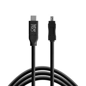 テザーツールズ USBケーブル TetherPro USB-C to 2.0 Mini-B 8-Pin15(4.6m) BL  CUC2615-BLK