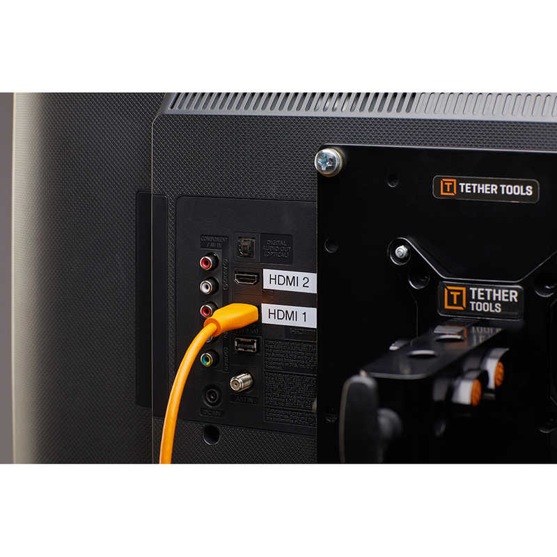 テザーツールズ テザーツールズ HDMIケーブル オレンジ [HDMI⇔HDMI /スタンダードタイプ /4K対応] H2A15-ORG H2A15-ORG