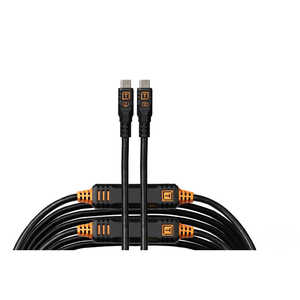 テザーツールズ テザープロ オプティマ 10G USB-C ケーブル(9.4m) データ転送専用ケーブル ブラック CUC31G2-BLK テザーツールズ テザープロ オプティマ 10G USB-C ケーブル(9.4m) データ転送専用ケーブル ブラック CUC31G2-BLK