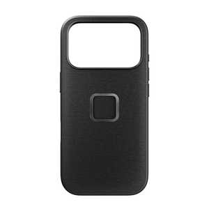 PEAKDESIGN エブリデイ ケース iPhone 17 Pro ナイロンキャンバス チャコール M-MC-CF-CH-1