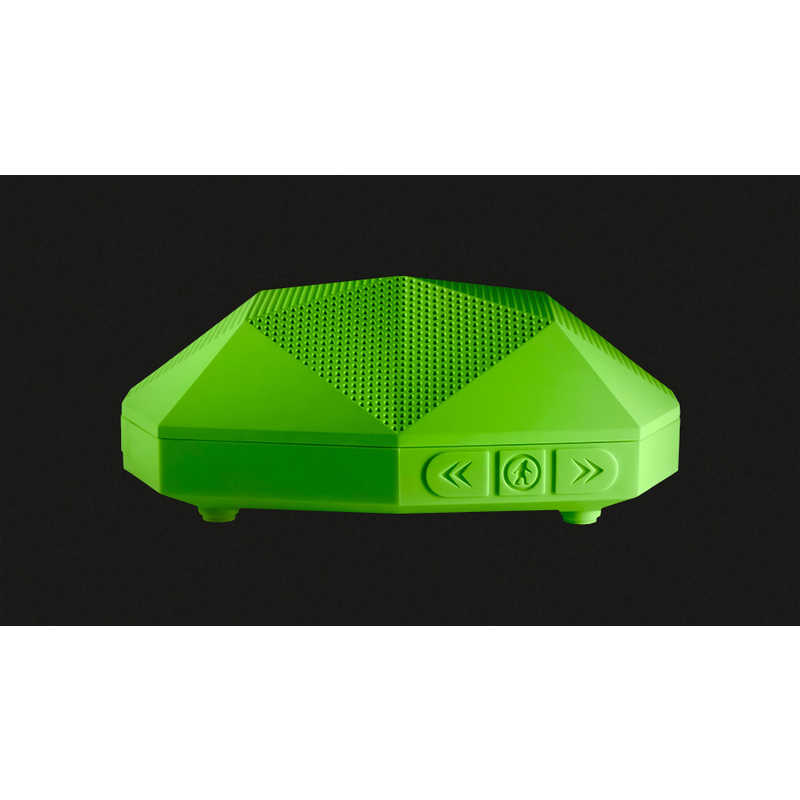 OUTDOORTECH OUTDOORTECH Bluetoothスピーカー TURTLE SHELL 2.0 ネオングリーン  OT1800G OT1800G