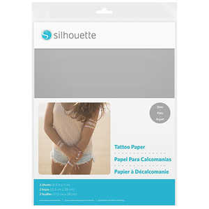 SILHOUETTE �^�g�D�[�V�[�� �V���o�[ MEDIA-TATTOO-SVR