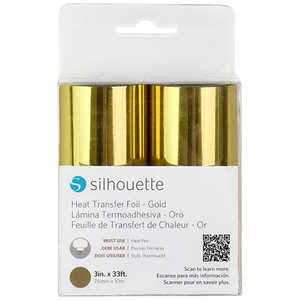 SILHOUETTE q[gyp]ʔ  FOIL-TRANS-GLD