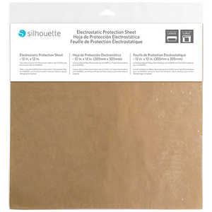 SILHOUETTE 静電保護シート 12inch SILH-PROTECT-ES-12 SILHOUETTE 静電保護シート 12inch SILH-PROTECT-ES-12