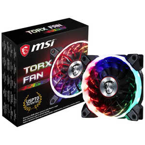 MSI ケースファン［120mm / 2100RPM］ TORXFAN12CMLEDRGB