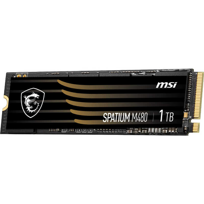 MSI MSI 内蔵SSD PCI-Express接続 SPATIUM M480 [1TB /M.2]｢バルク品｣ S78-440L490-P83 S78-440L490-P83