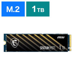 MSI 内蔵SSD PCI-Express接続 SPATIUM M371 [1TB /M.2]｢バルク品｣ S78440L870P83