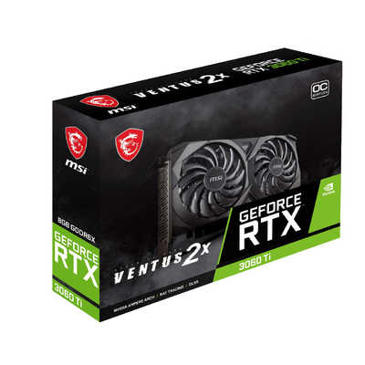 MSI グラフィックボード GeForce RTX 3060 Ti VENTUS 2X 8GD6X OC 