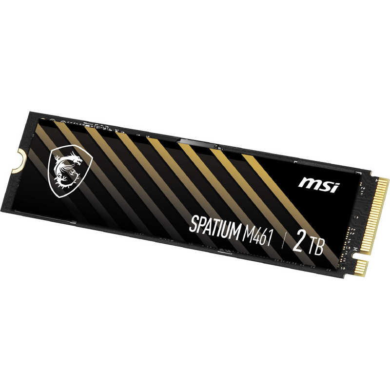 MSI MSI MSI SPATIUM M461 PCIe 4.0 NVMe M.2 2TB ［M.2］｢バルク品｣ S78440Q550P83 S78440Q550P83