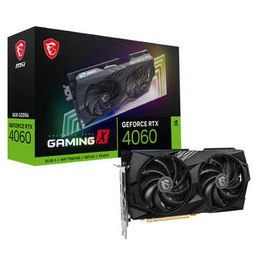 MSI MSI GeForce RTX 4060 GAMING X 8Gグラフィックボード [GeForce 