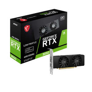 MSI GeForce RTX 3050 LP 6G OC「バルク品」 GeForceRTX3050LP