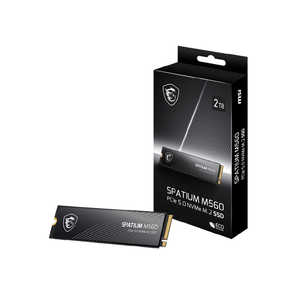 MSI SPATIUM M560 PCIe 5.0 NVMe M.2 2TB 2TB /M.2 SPATIUMM560PCIe5.0NVMeM.22TB