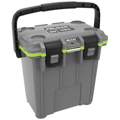 ペリカン PELICAN 20QT エリートクーラー ダークグレーXグリーン 20Q-1  