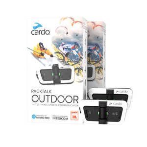 CARDO PACKTALK OUTDOOR DUO - WHITE (2個セット) ホワイト SP000110