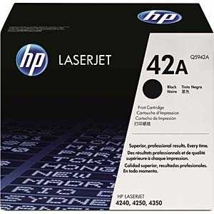 ＜コジマ＞ 純正トナー HP LaserJet 4240n/4240/4250n/4250/4350n用 黒 特注対応品 Q5942A画像