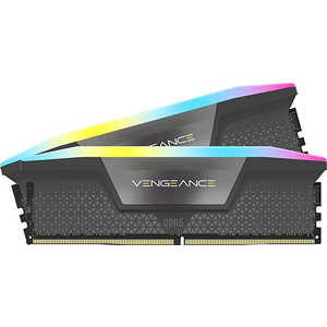 コルセア　CORSAIR VENGEANCE RGB 32GB (2×16GB) DDR5 DRAM 5600MT/s C36 メモリキット AMD EXPO メモリキット CMH32GX5M2B5600Z36K
