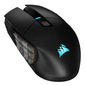 コルセア　CORSAIR Scimitar Elite WL ［光学式 /有線/無線(ワイヤレス) /16ボタン］ CH-9314311-AP