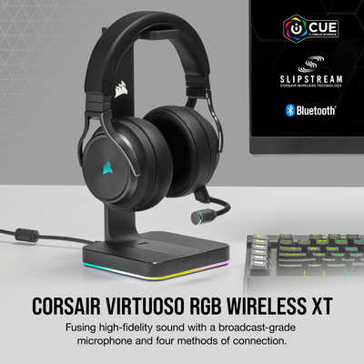 コルセア CORSAIR ゲーミングヘッドセット ワイヤレス（Bluetooth）+  