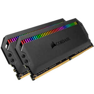 륻 CORSAIR ѥ DOMINATOR PLATINUM RGB[DIMM DDR4 /16GB /2] CMT32GX4M2C3200C16