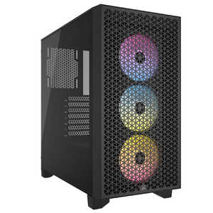 コルセア　CORSAIR PCケース［ATX /Micro ATX /Mini-ITX］3000D RGB AIRFLOW ブラック CC-9011255-WW