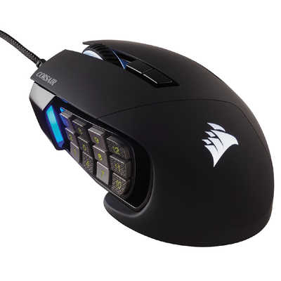 CORSAIR　ゲーミングマウス 有線/ 17ボタン/ ブラック コルセア CORSAIR ゲーミングマウス 有線/ 17ボタン/ ブラック