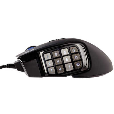 コルセア CORSAIR ゲーミングマウス 有線/ 17ボタン/ ブラック