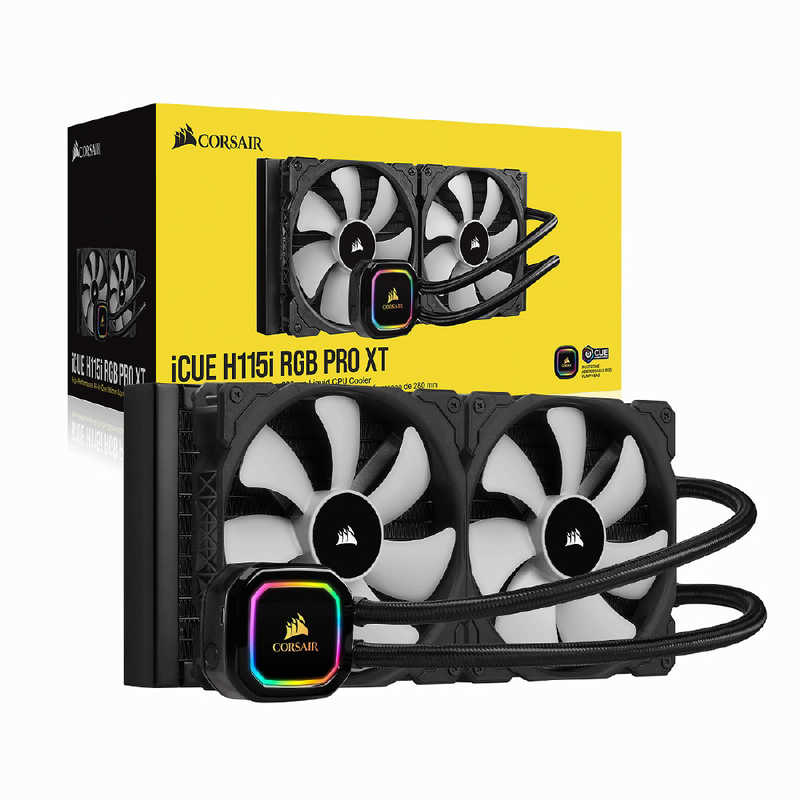 Corsair 水冷cpuクーラー H115i Rgb Pro Xt Cw Ww の通販 カテゴリ パソコン 周辺機器 プリンター Corsair 家電通販のコジマネット 全品代引き手数料無料