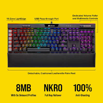 コルセア CORSAIR ゲーミングキーボード K95 RGB PLATINUM XT (CH コルセア CORSAIR ゲーミングキーボード K95 RGB PLATINUM XT (CH