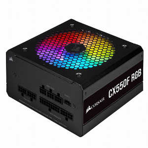 CORSAIR PC電源 CX550F RGB BLK ブラック CP9020216JP