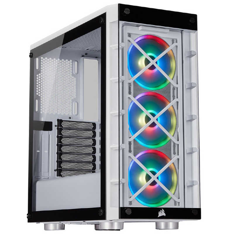 Corsair 強化ガラス採用 Atx対応 ミドルタワーpcケース 465x Rgb White Cc Ww の通販 カテゴリ パソコン 周辺機器 プリンター Corsair 家電通販のコジマネット 全品代引き手数料無料