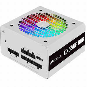 CORSAIR PC電源 CX550F RGB WHT ホワイト CP9020225JP