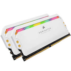 륻 CORSAIR ѥ DOMINATOR PLATINUM RGB ۥ磻[DIMM DDR4 /8GB /2] CMT16GX4M2C3200C16W