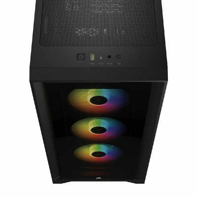 コルセア CORSAIR PCケース iCUE 4000X RGB ブラック 4000XRGBTGBLK(CC