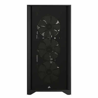 コルセア CORSAIR PCケース iCUE 4000X RGB ブラック 4000XRGBTGBLK(CC