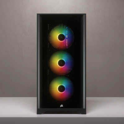 コルセア CORSAIR PCケース iCUE 4000X RGB ブラック 4000XRGBTGBLK(CC