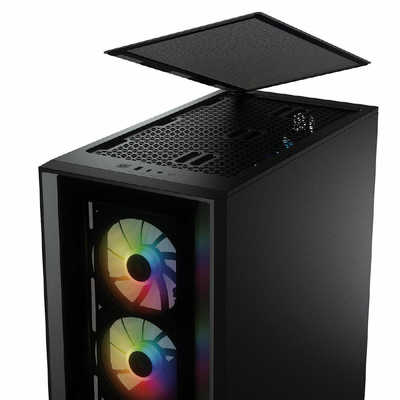 コルセア CORSAIR PCケース iCUE 4000X RGB ブラック 4000XRGBTGBLK(CC